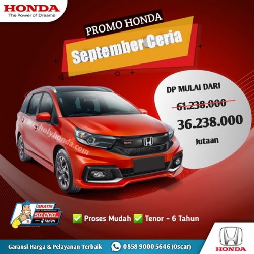 Promo Honda Mobilio